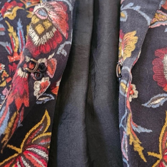 TopShop Floral Women's Jacket Blazer 12 - Picture 4 of 6